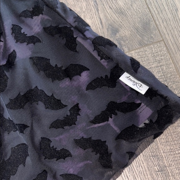 Disney Her Universe 💜🖤Oogie Boogie Black and Purple Bat Dress💜🖤 - Picture 4 of 6